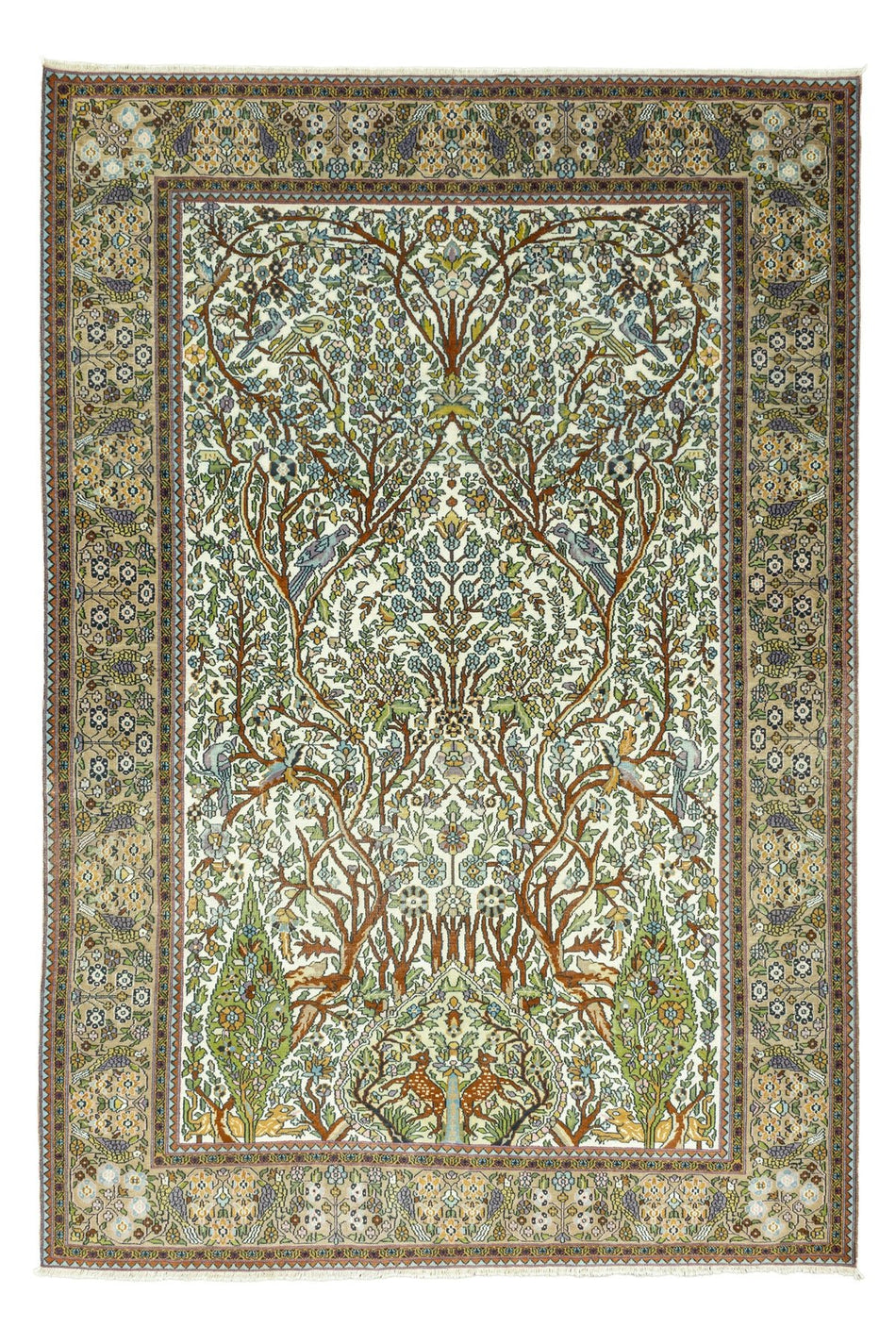 Soho Antiq Tabriz Hand-Woven Iranian Rug 121x178 cm - MALLTURK