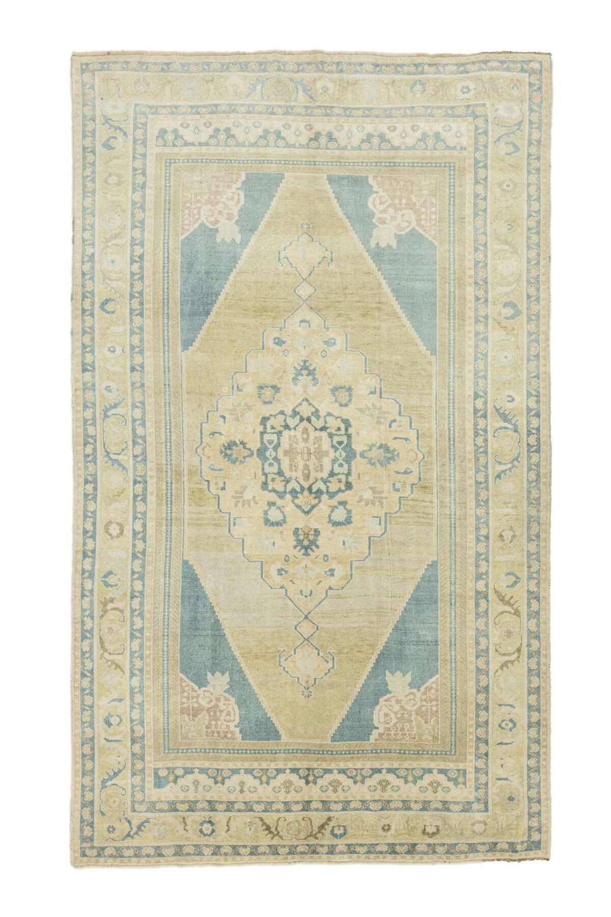 Soho Antiq Toros Pastel Multicolor Hand-Woven Rug 197x330 cm - MALLTURK