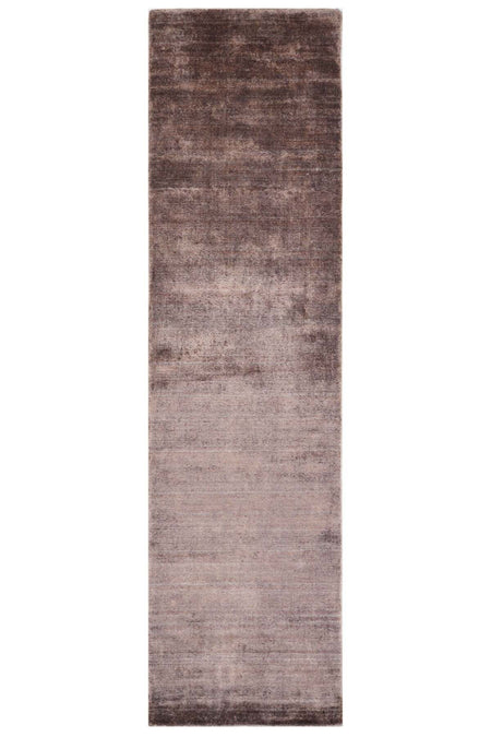 Naar Hali Nepal 3652 Brown Modern Handwoven Runner Rug 80x300 - MALLTURK