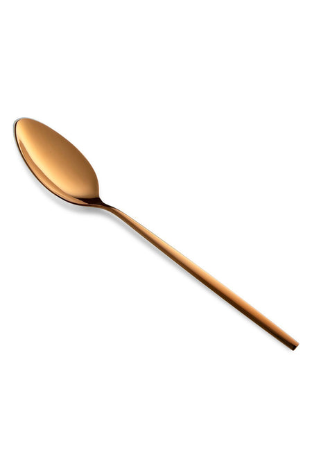 Jumbo 5900 infinity titanyum bronz 12 Place Setting 84 Piece Flatware Set - MALLTURK