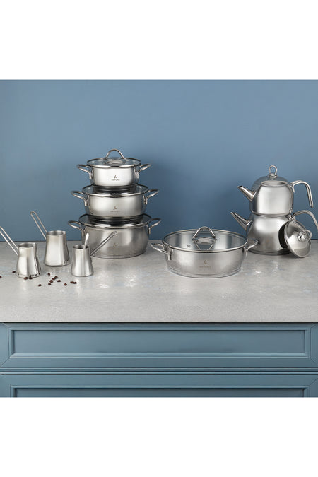 Aryildiz Solo 16 Piece Cookware Set