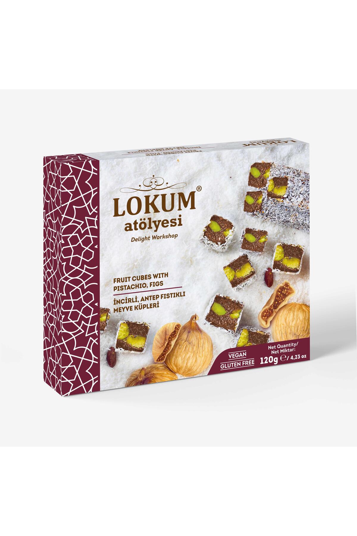 Lokum Atolyesi incirli Pistachio meyve kupleri 120g - MALLTURK