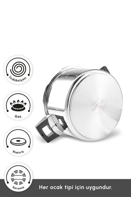 Karaca Quick And Safe induction Base Pressure Cooker 7 Liters - MALLTURK