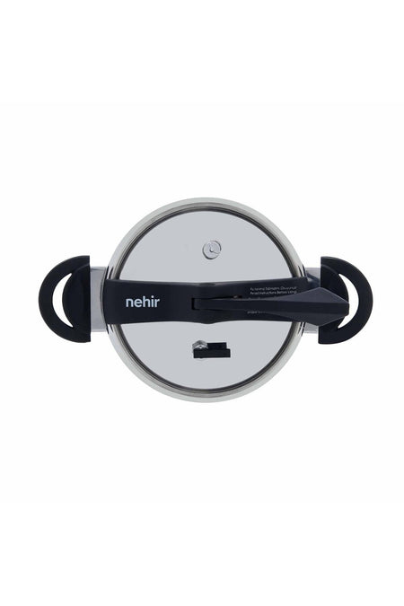 Nehir Silver Trend Pressure Cooker - 6 Lt - MALLTURK