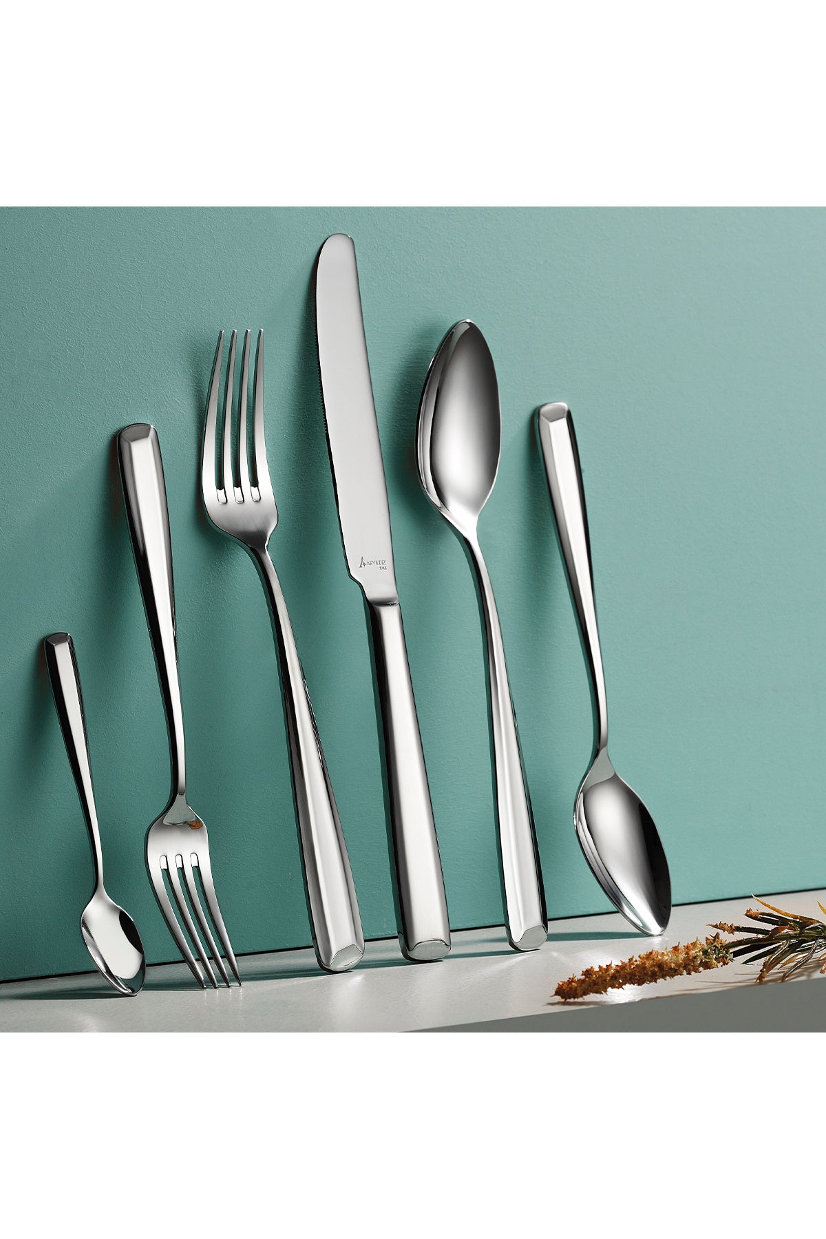 Aryildiz claude 72 Piece 12 Place Setting Flatware Set - MALLTURK