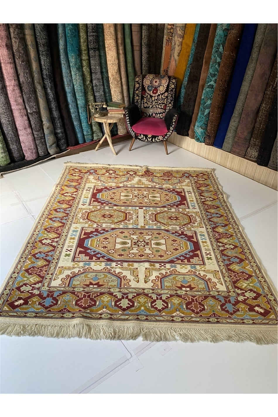 Sirvan Handwoven Antique Yoruk Carpet - MALLTURK
