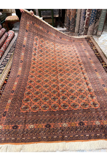RD RAMAZAN DAG Hand Rug Art Hand-Woven Turkmen Rug Premium Quality Size 300x200