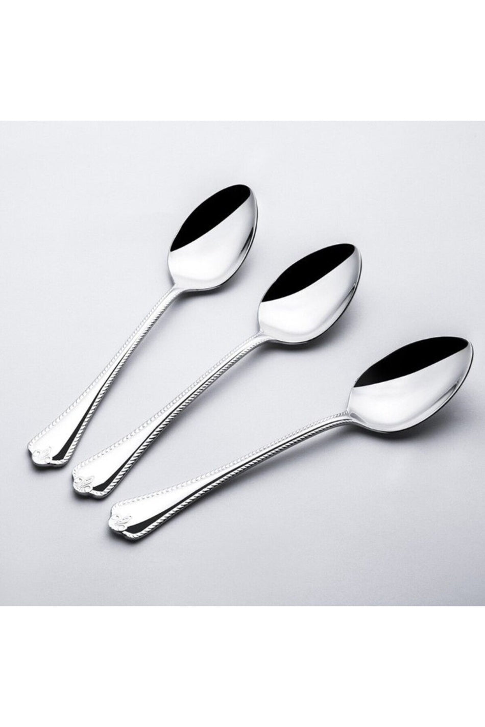 Nehir fulya 12 Piece Plain Dinner Spoon - MALLTURK