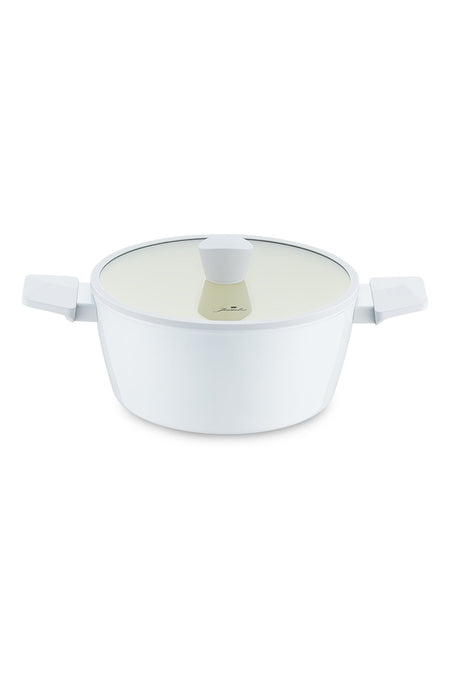 Jumbo Swiss Crystal Light Grey Stock Pot