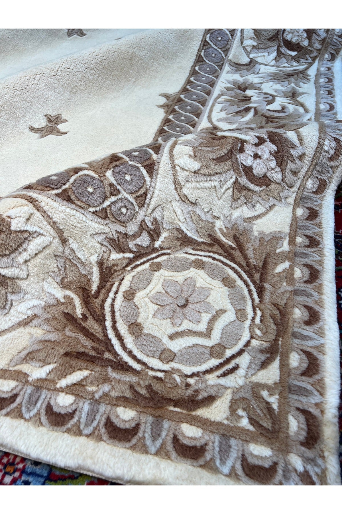 RD RAMAZAN DAG Hand Rug Art Hand-Woven Embossed Chinese Rug Premium Quality Size 235x170