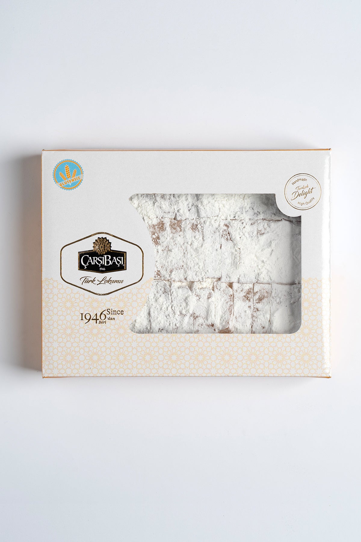carsibasi Gluten Free Mastic Flavored mezekeli Turkish Delight 900 g - MALLTURK