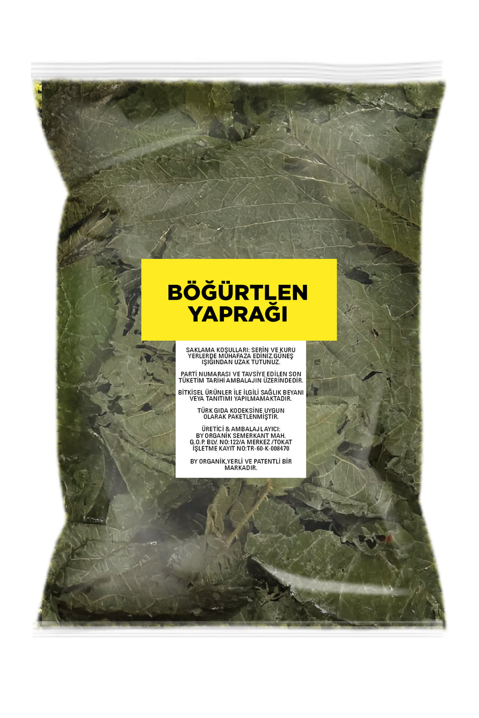 Chá de folhas de amoreira-preta biológico 100 g