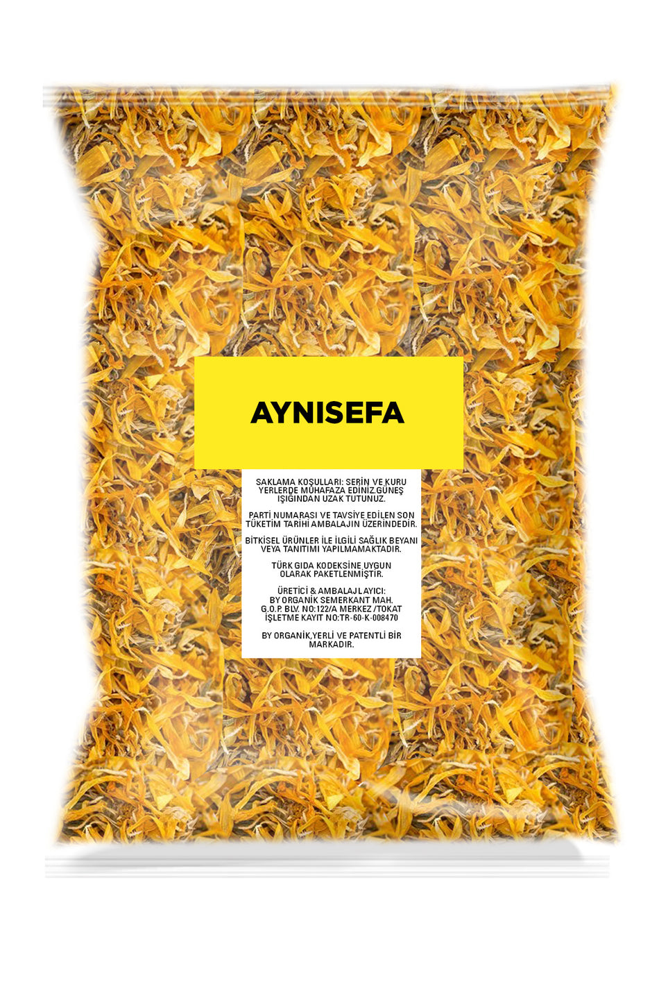 Chá de Calêndula Biológico 100 gr (Calêndula-dos-jardins Laranja)