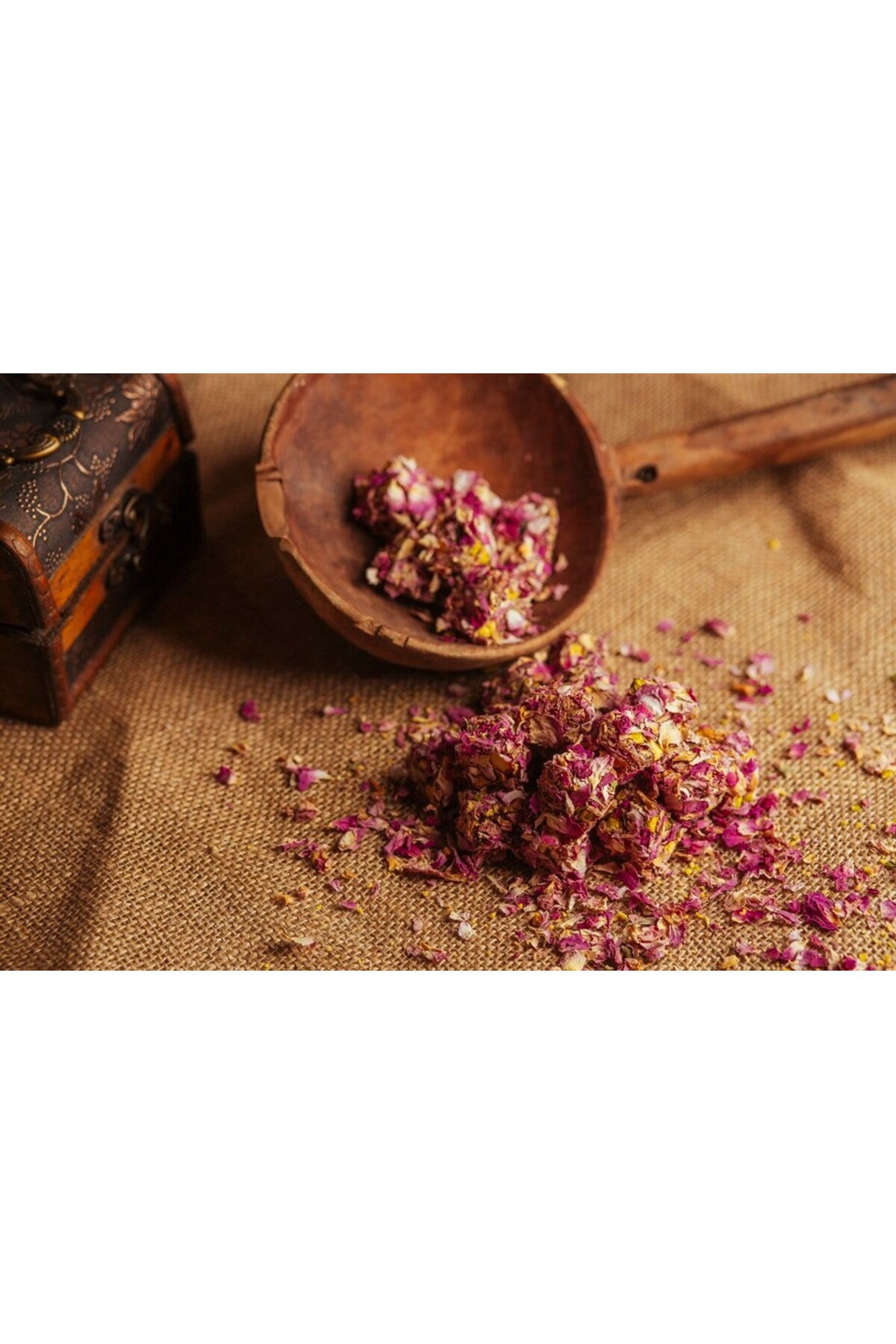 Ziya efendi gorallar Rose Petal Pomegranate Flavored Pistachio Turkish Delight 500 g - MALLTURK