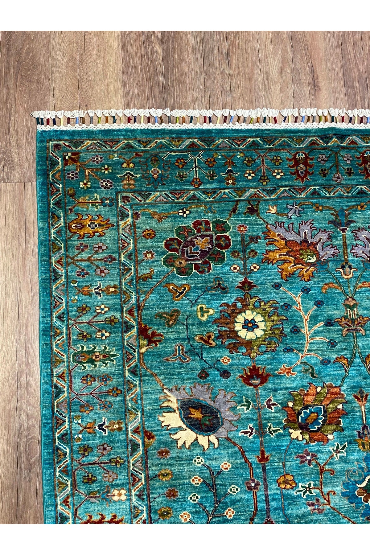 fethiyehalikilim Hand-Woven Afghan Sultani Rug %100 Wool %100 Hand-Woven Natural Decorative Rug Handcrafted Original Design