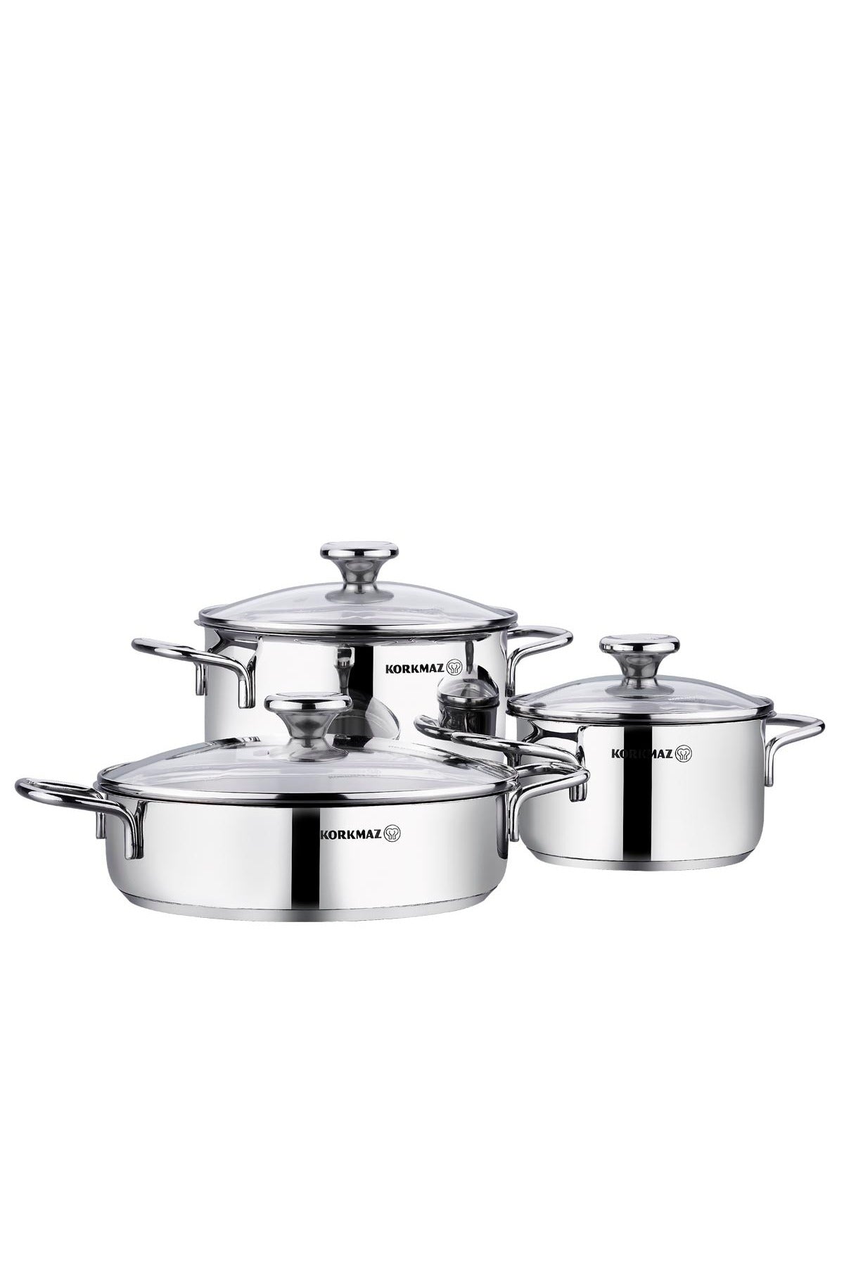 KORKMAZ Alia 6 Piece Cookware Set