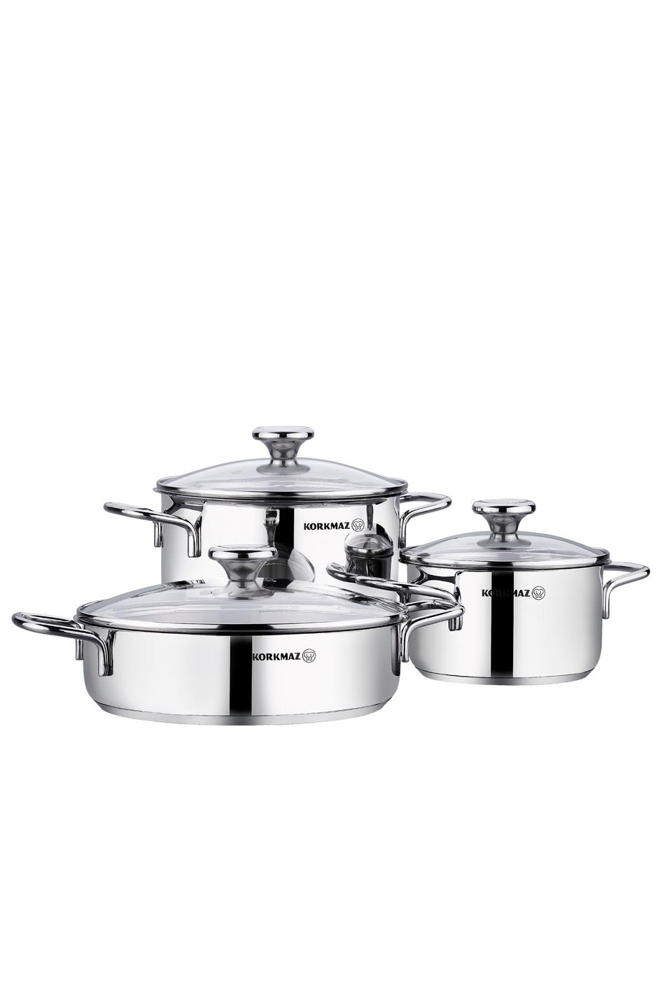 KORKMAZ Alia 6 Piece Cookware Set