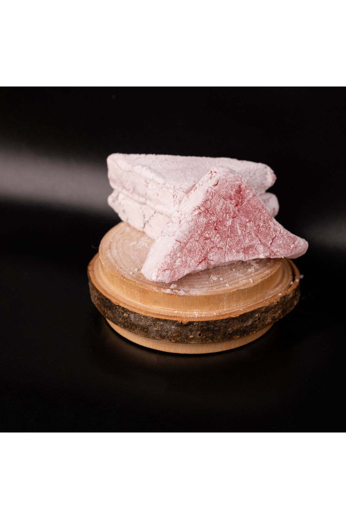 Leblebi Carsisi Rose Triangle Turkish Delight 400 g - MALLTURK