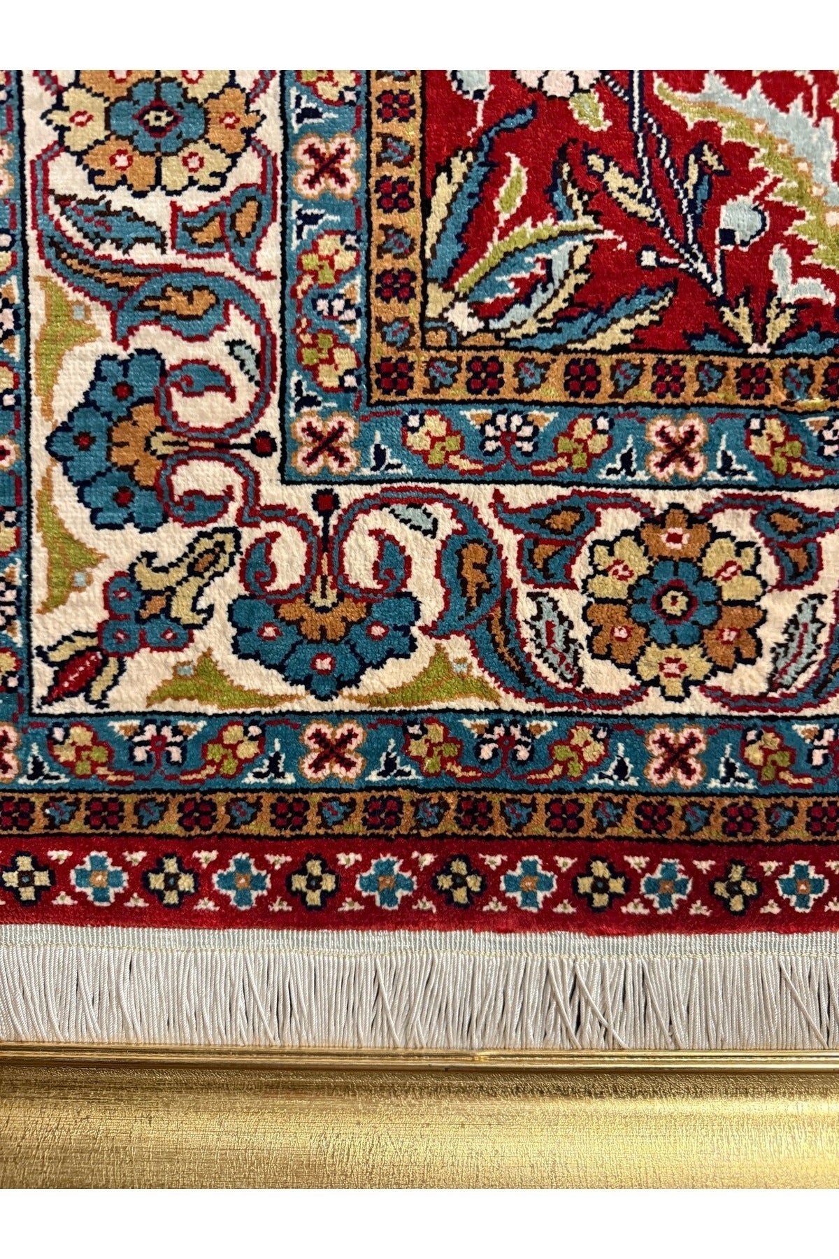 BURAK Rug Hand-Woven Pure Wool Rug Collectible Wall Rug 75x110 Tree of Life Design %100 Has Wool - MALLTURK