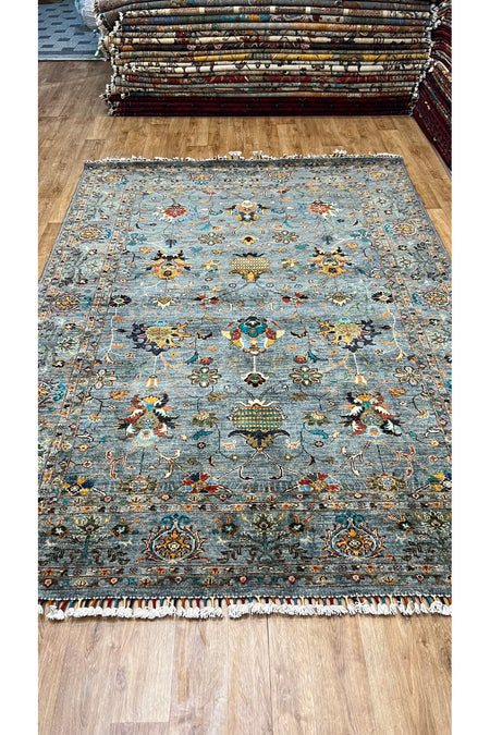 Turkmen Rug Hand-Woven Afghan Rug