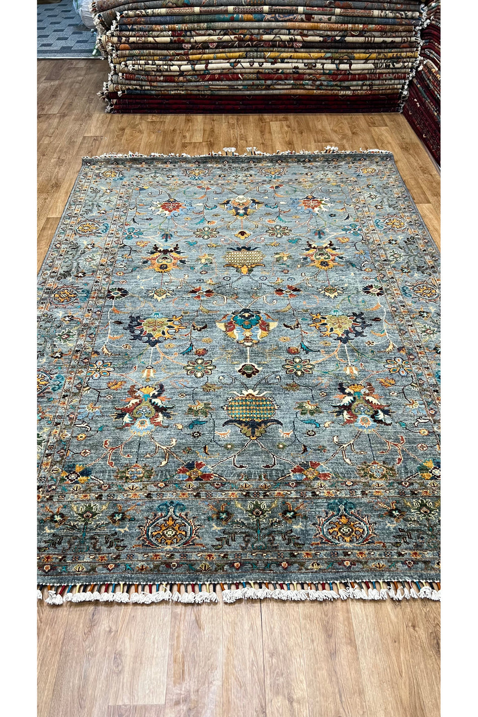 Turkmen Rug Hand-Woven Afghan Rug