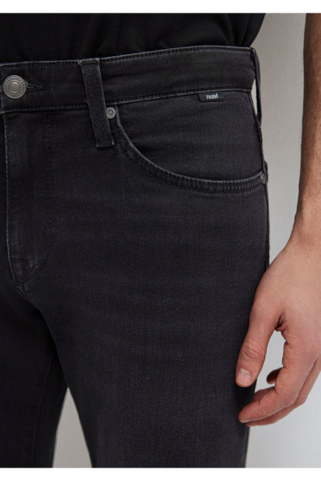 Mavi Marcus Black Anthracite Smoke Jeans 0035133159 - MALLTURK