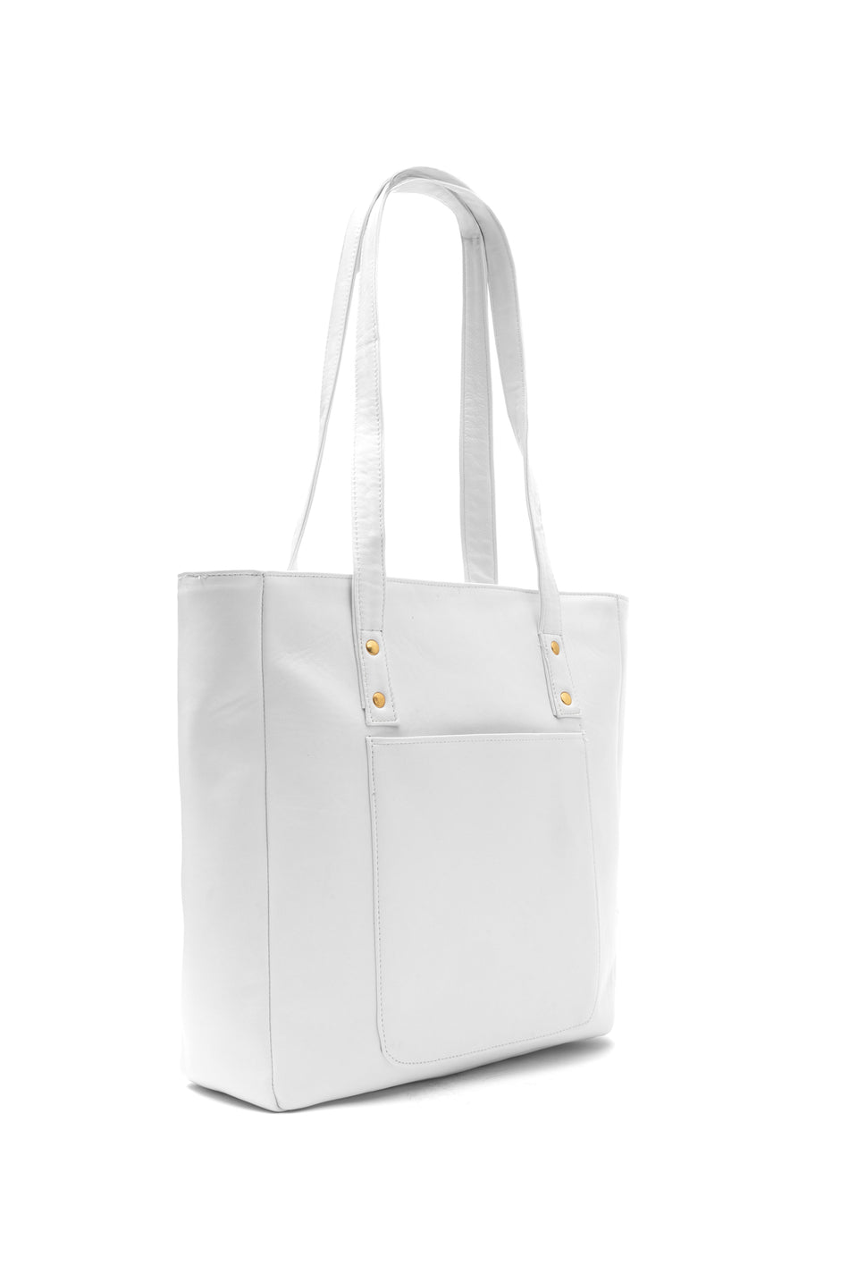 Fubileather Genuine Leather Medium Tote Bag Shoulder and Arm Bag