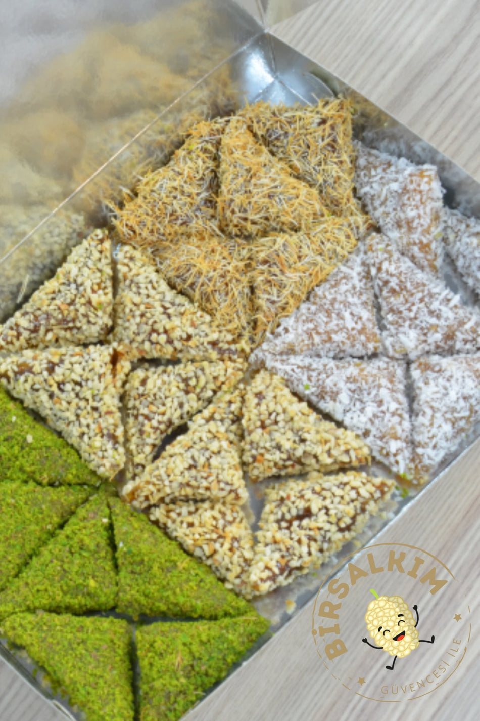 Birsalkim gumushane den Assorted Triangle paketi 1 5 kg