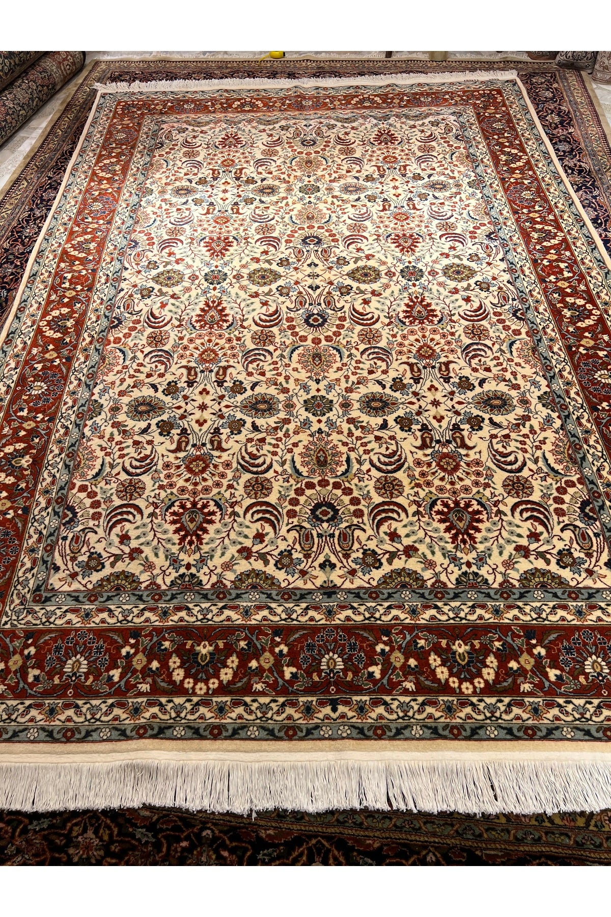 RD RAMAZAN DAG Hand Rug Art Hand-Woven Hereke Rug Special Weave Size 300x200 - MALLTURK