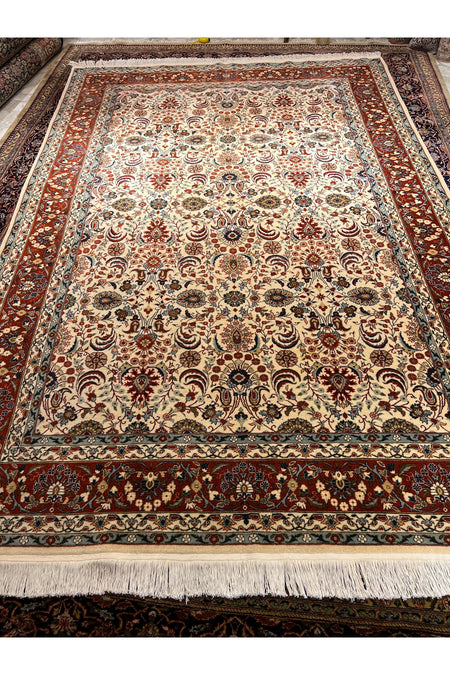 RD RAMAZAN DAG Hand Rug Art Hand-Woven Hereke Rug Special Weave Size 300x200 - MALLTURK