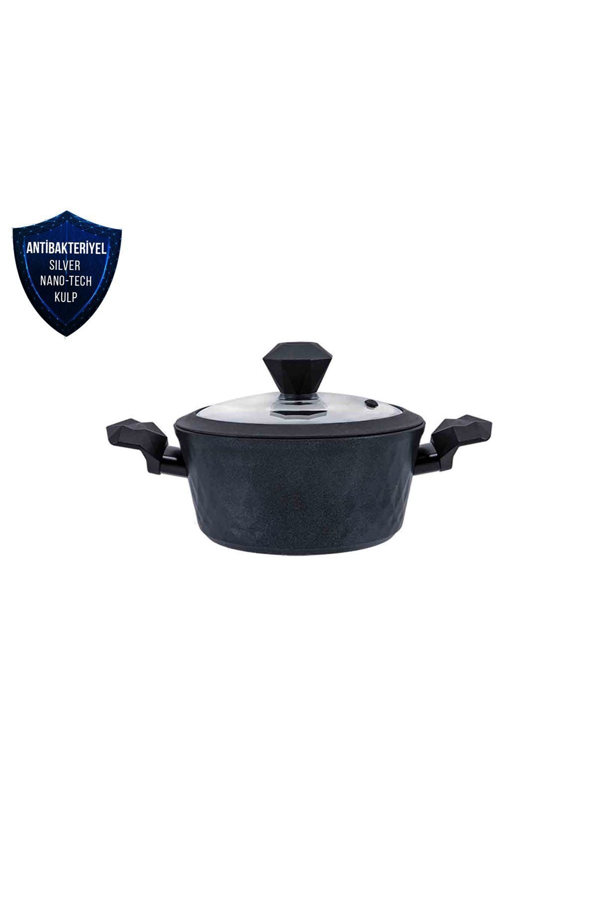 Karaca Biodiamond Antibakteriyel Kulp Induction Compatible 6 Piece Cookware Set - MALLTURK
