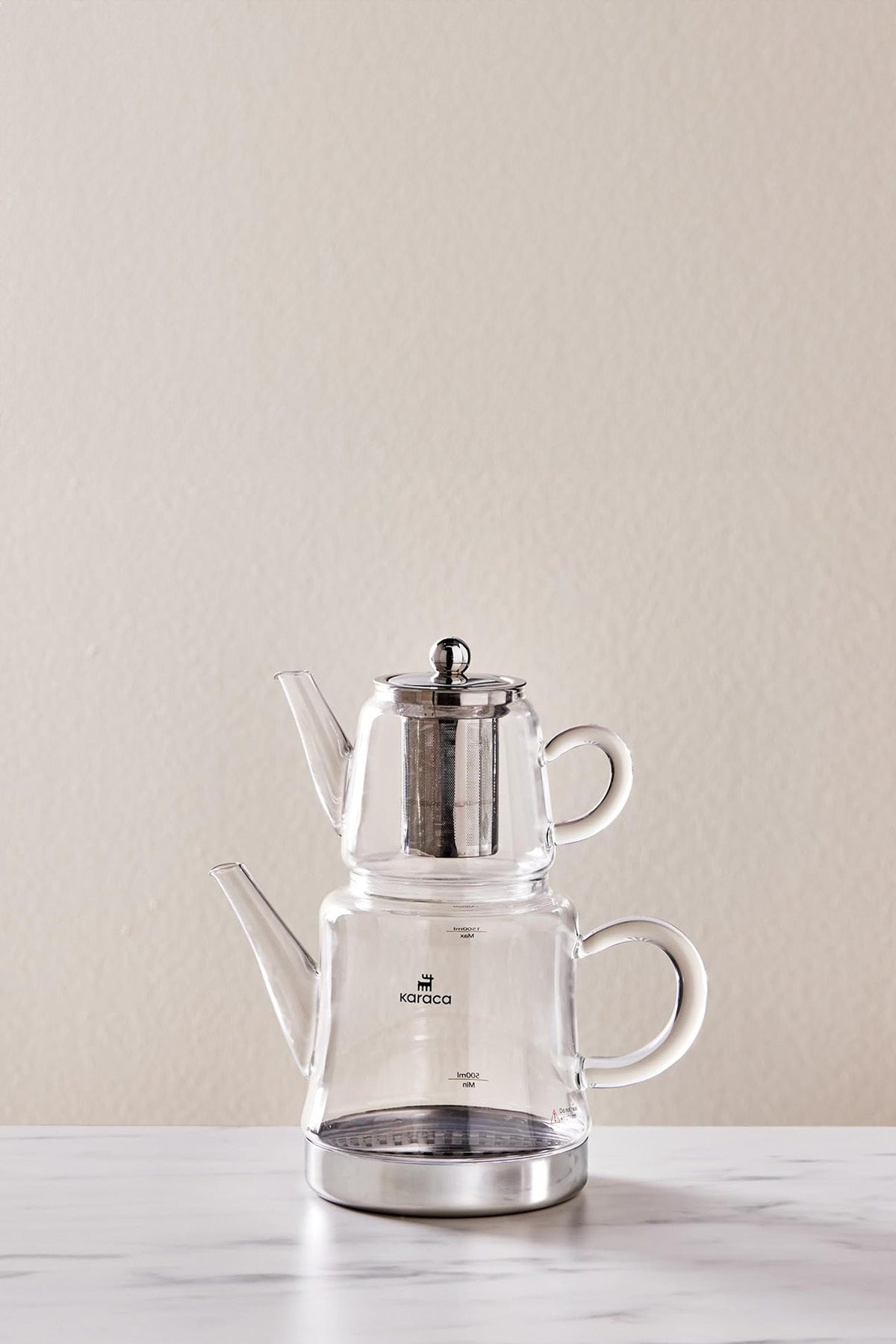 Karaca Dora Midi Borosilicate Glass Teapot - MALLTURK