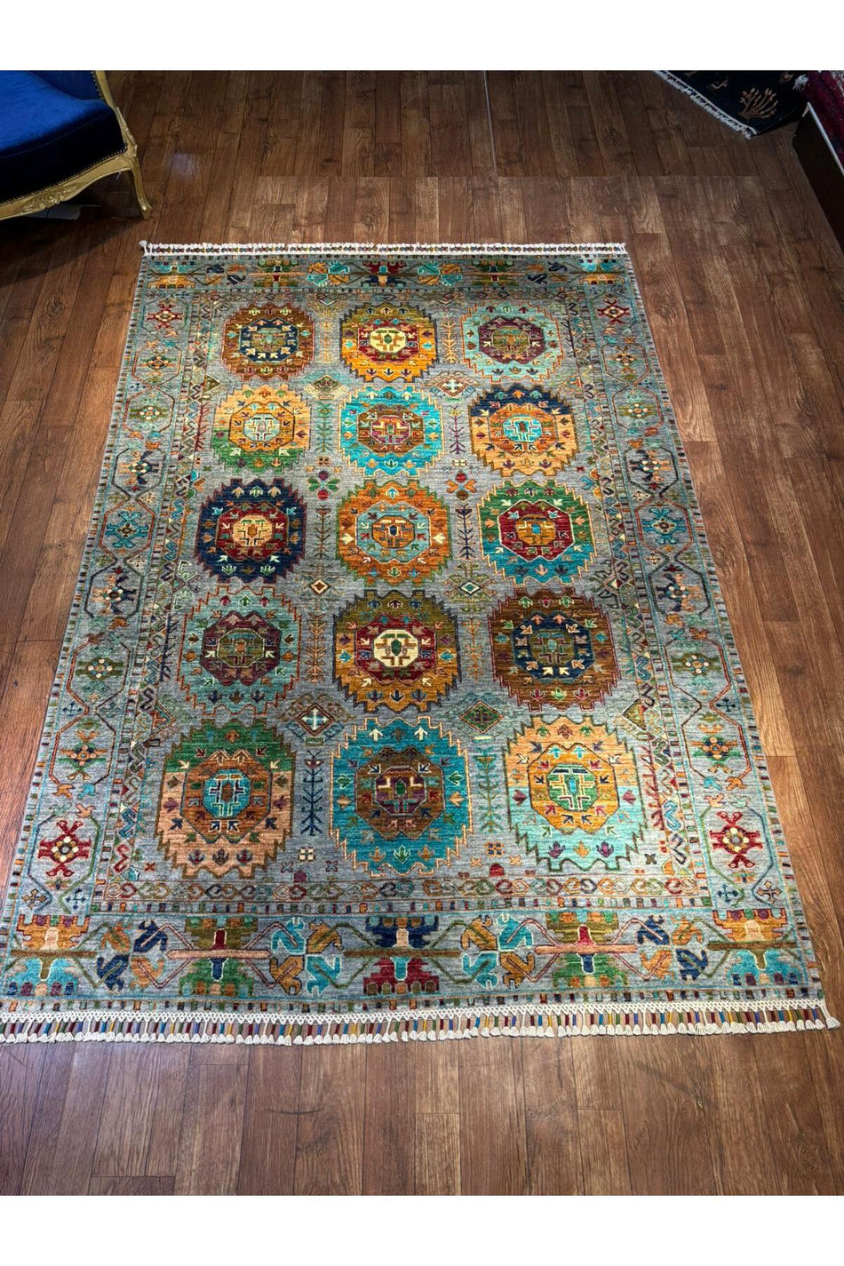 Wool Hand-Woven Rug