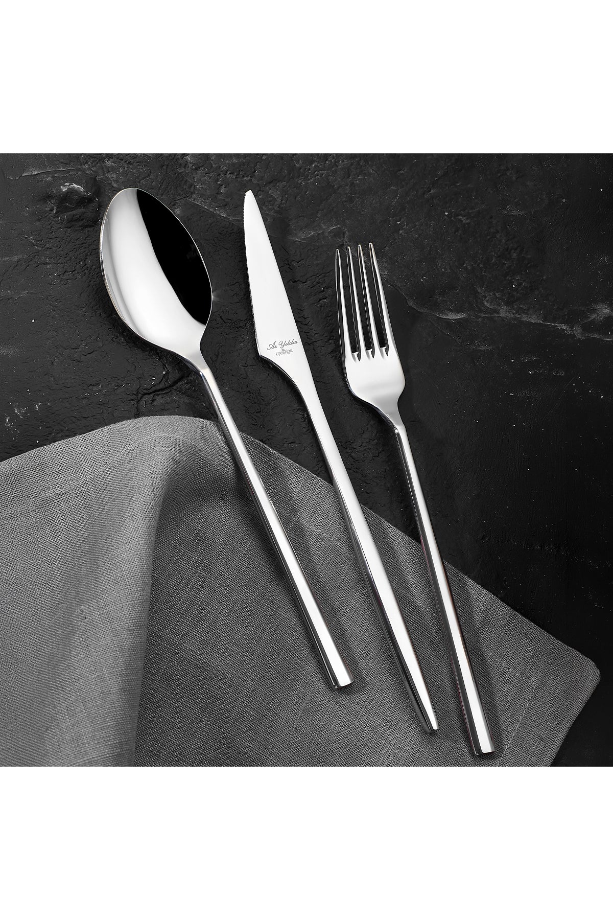Aryildiz trendy prestige 89 Piece Flatware Set - MALLTURK