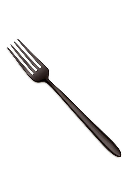 Jumbo 9400 titanyum siyah 12 Place Setting 84 Piece Flatware Set - MALLTURK