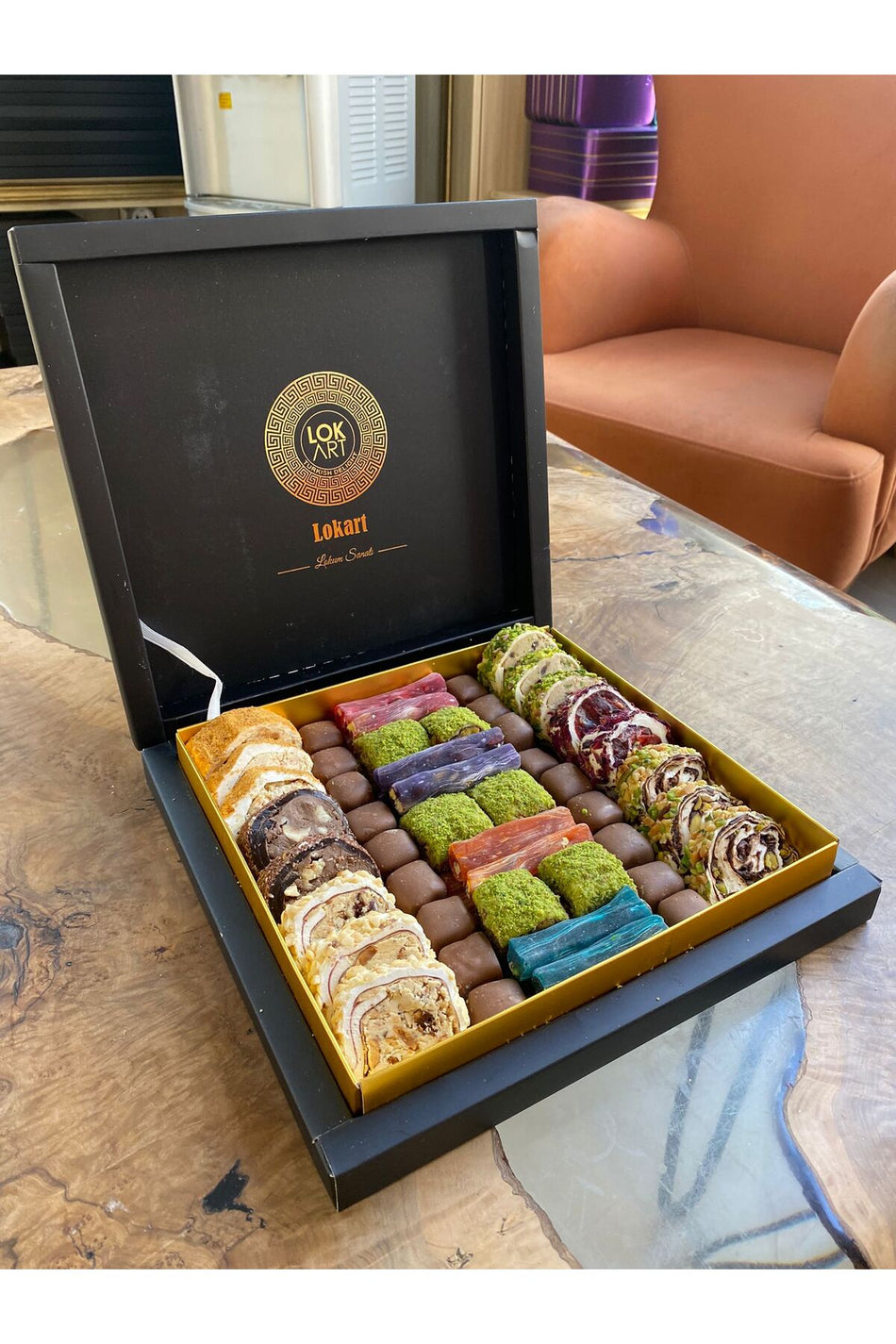 Lok art vip Assorted Turkish Delight paketi 900 g - MALLTURK