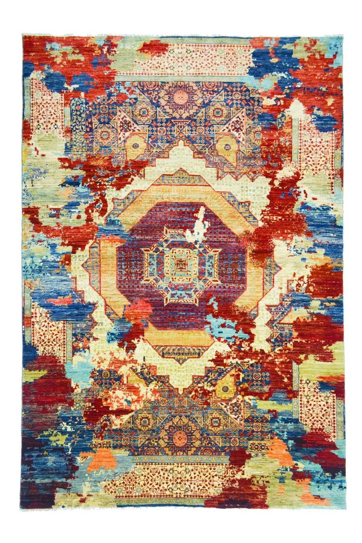 KilimCo. Modern Afghan Memluk Hand-Woven Rug 180x270 cm (4.86 m2)