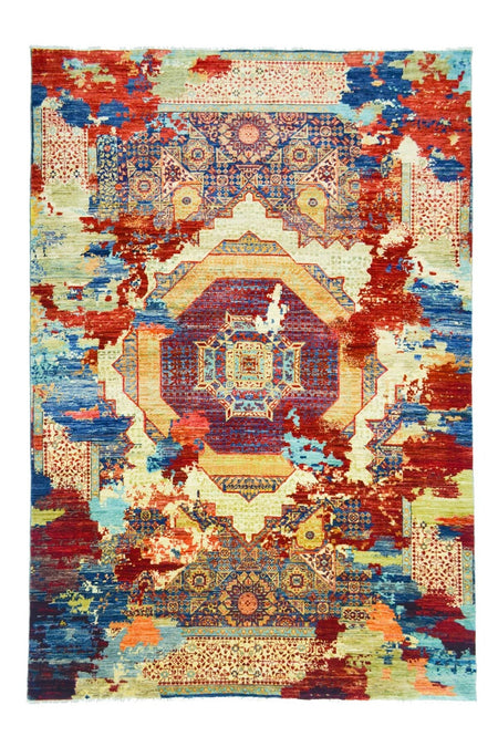 KilimCo. Modern Afghan Memluk Hand-Woven Rug 180x270 cm (4.86 m2)