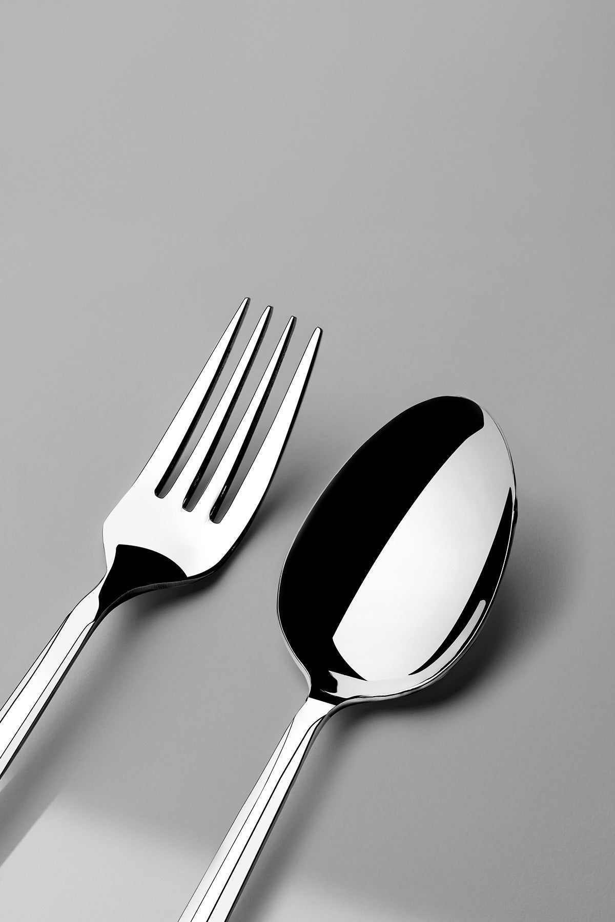 Nehir milano Plain 6 Place Setting 30 Piece Boxed Fork Spoon Set - MALLTURK