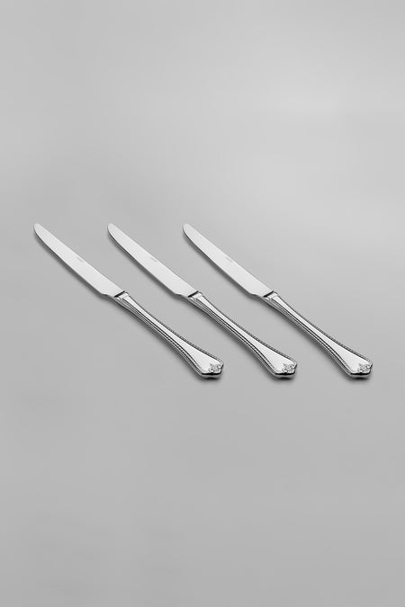 Nehir fulya Plain 6 Place Setting 36 Piece Boxed Flatware Set - MALLTURK