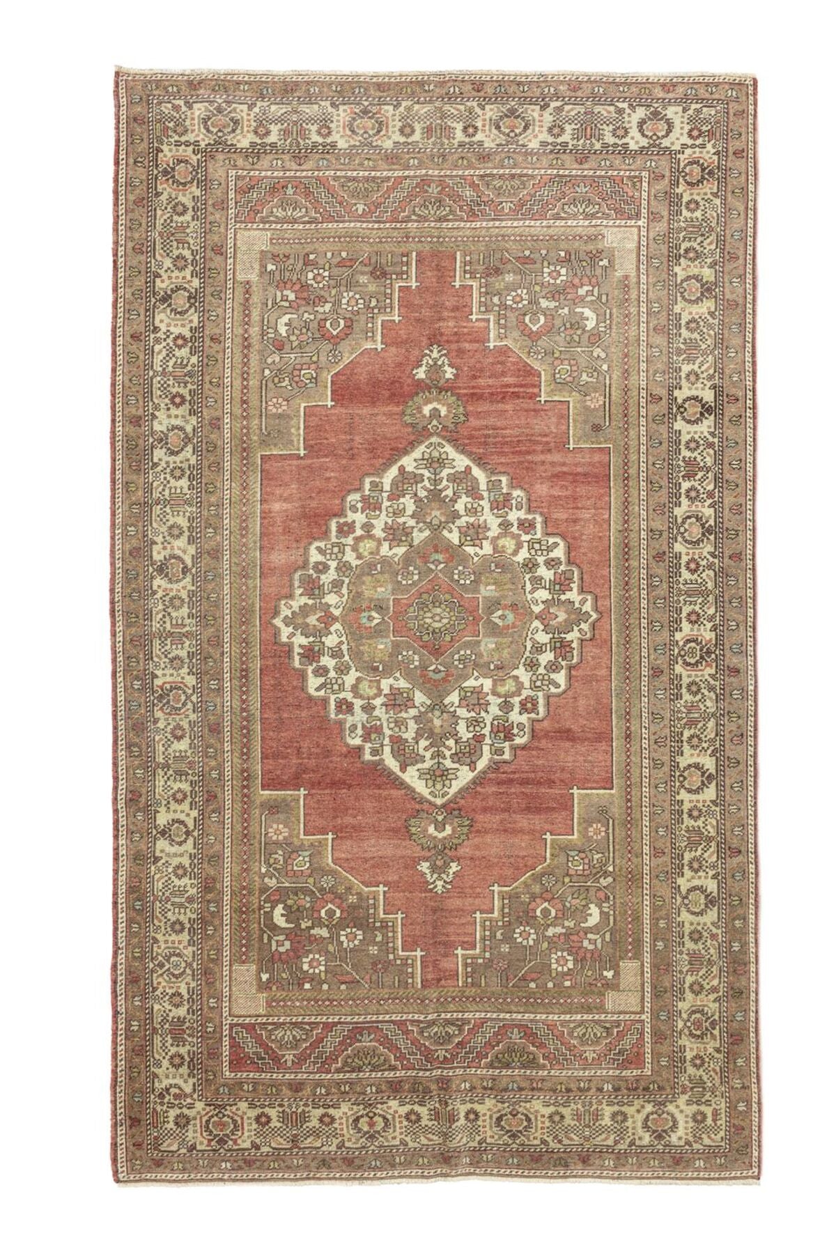 Soho Antiq Sazak Hand-Woven Wool Taspinar Rug 187x320 cm - MALLTURK