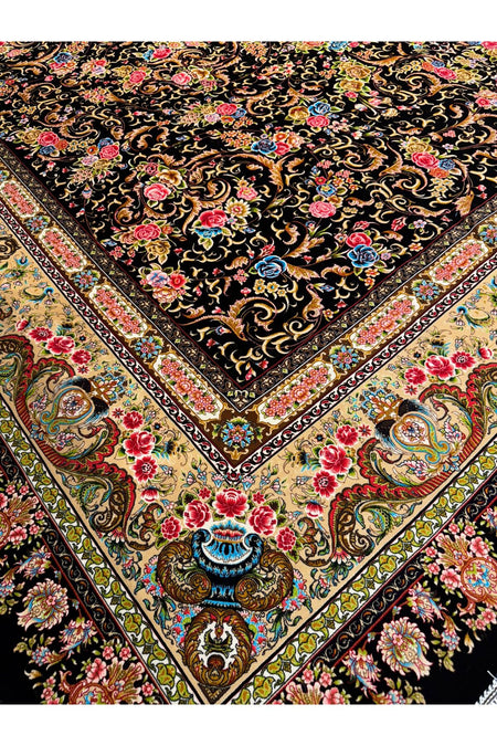 Rustikev Iranian Silk Rug