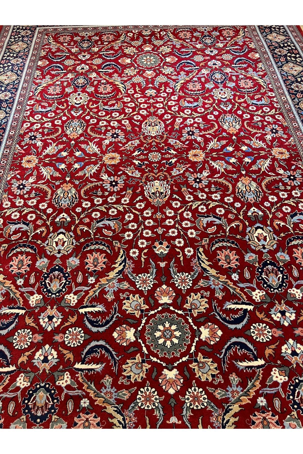 RD RAMAZAN DAG Hand Rug Art Hand-Woven Hereke Rug Signed Premium Quality Cotton Base Wool Weave Natural Dye Size 3x2 - MALLTURK