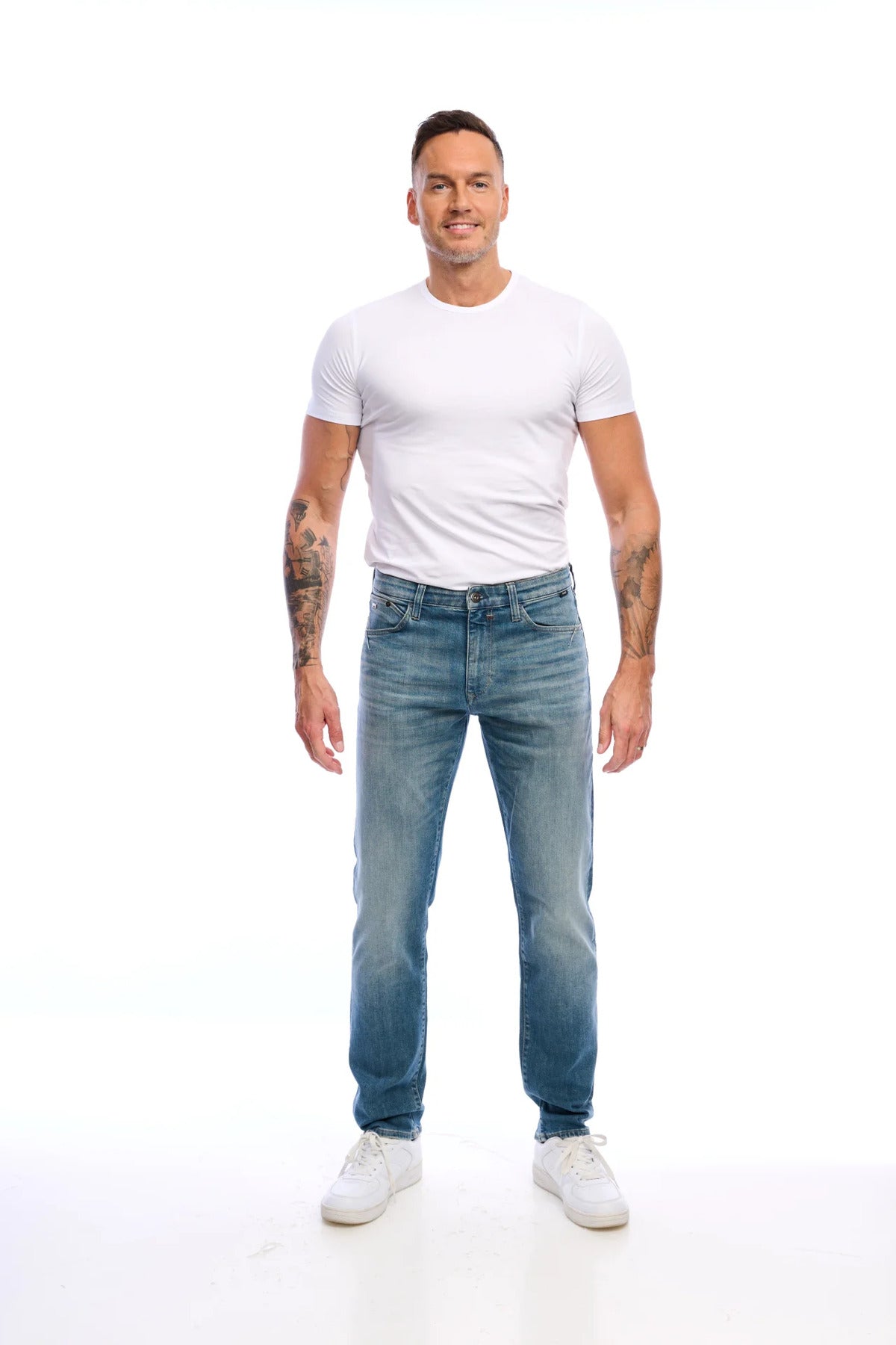 Mavi Marcus Authentic Shaded Ultra Move Jean Trousers 0035188429 - MALLTURK