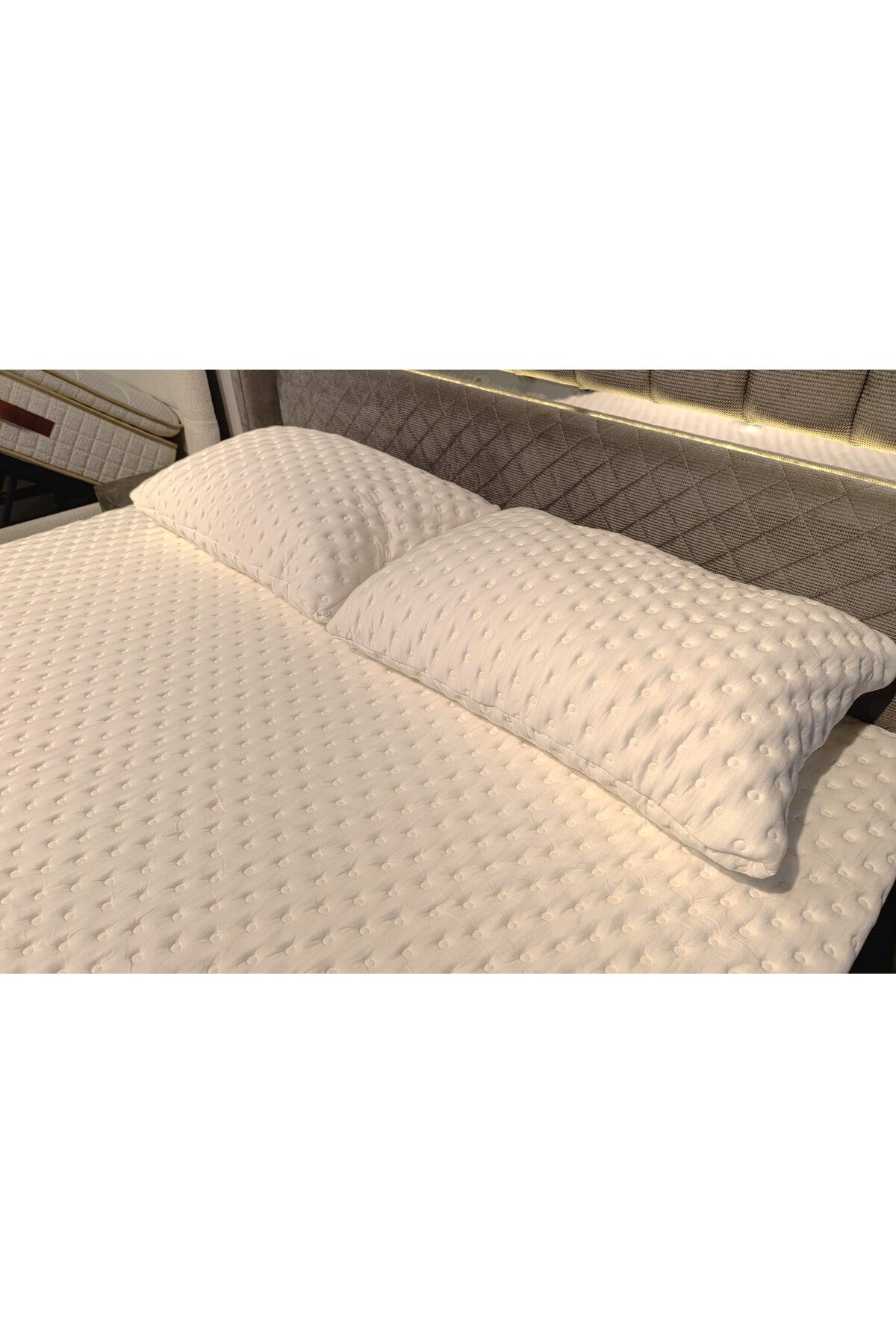 KONFOR TEKSTIL Konfor Waterproof Cotton Quilted Fitted Mattress Pad - MALLTURK