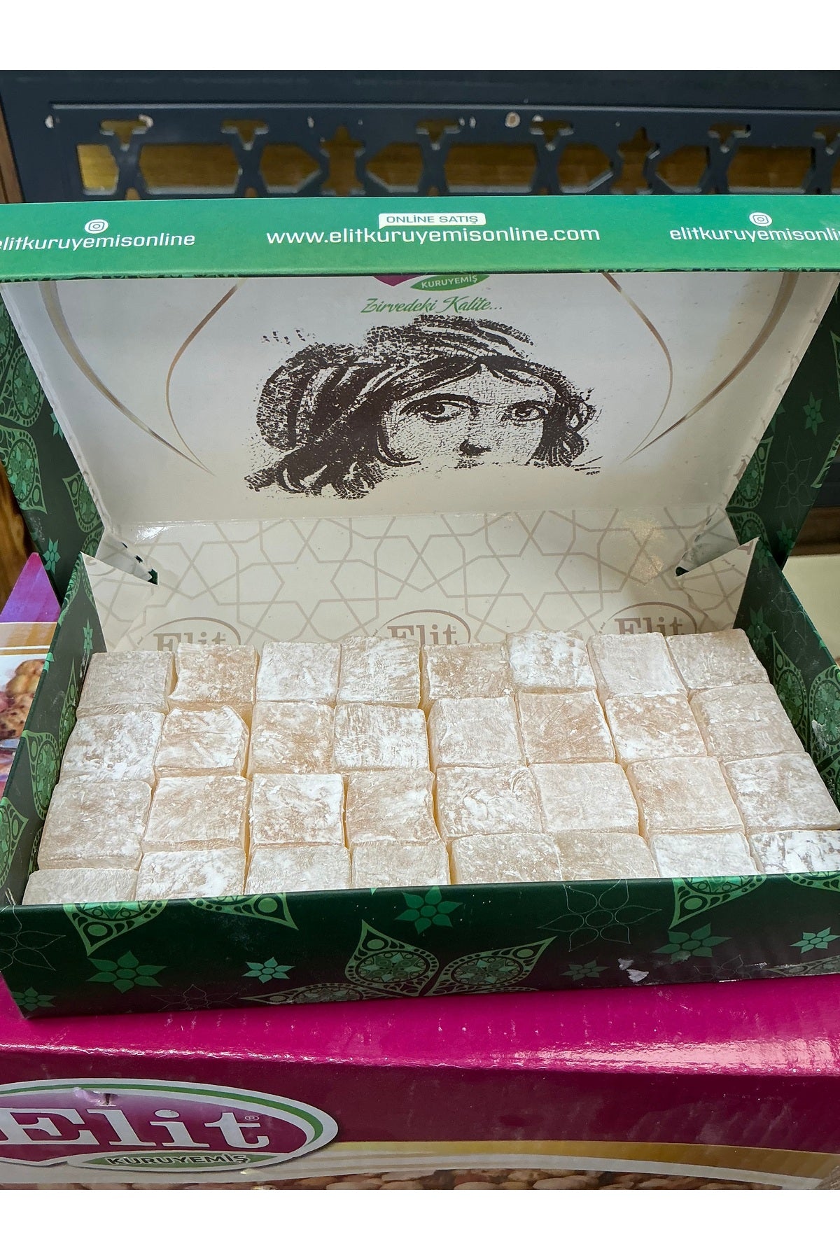 Elit kuruyemis Plain Turkish Delight 600gr 3al2ode Traditional magazadan gaziantep - MALLTURK