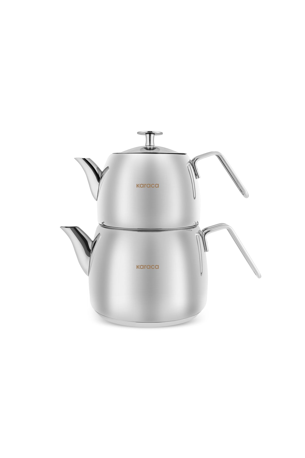 Karaca Galya Maxi Size Stainless Steel induction Compatible Teapot Set - MALLTURK