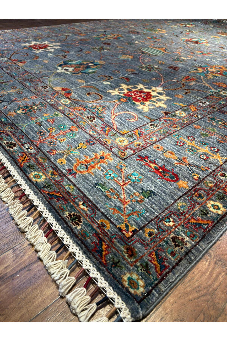 Wool Hand-Woven Afghan Rug