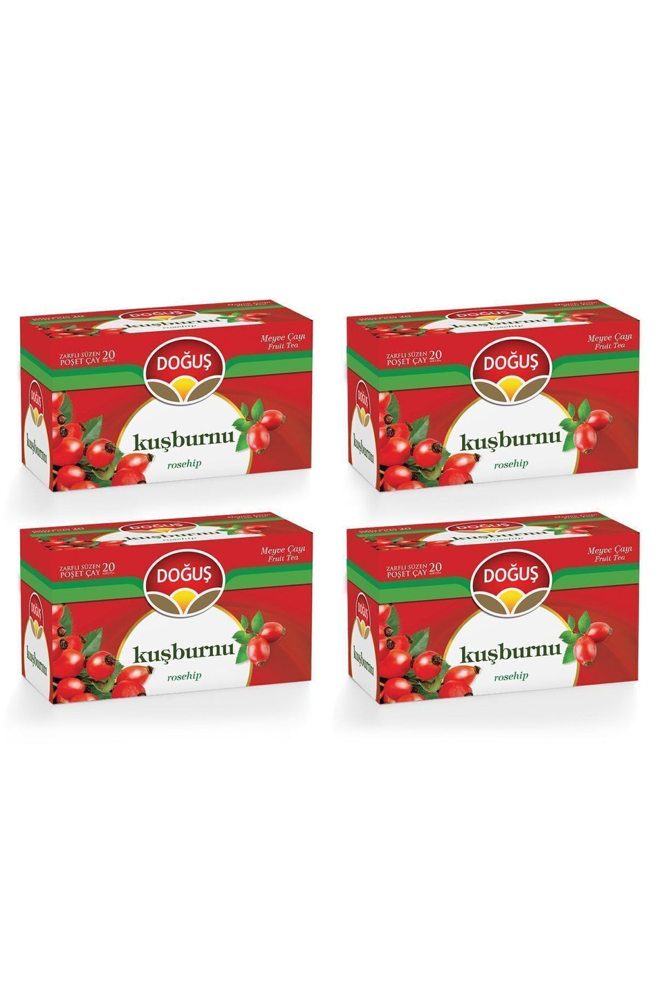 Dogus Rosehip Herbal Tea 20-pack*4