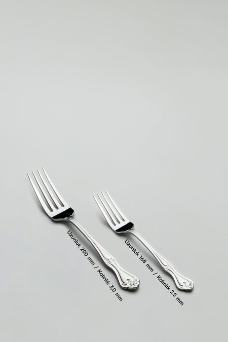 Nehir lalezar Satin 6 Place Setting 36 Piece Boxed Flatware Set - MALLTURK